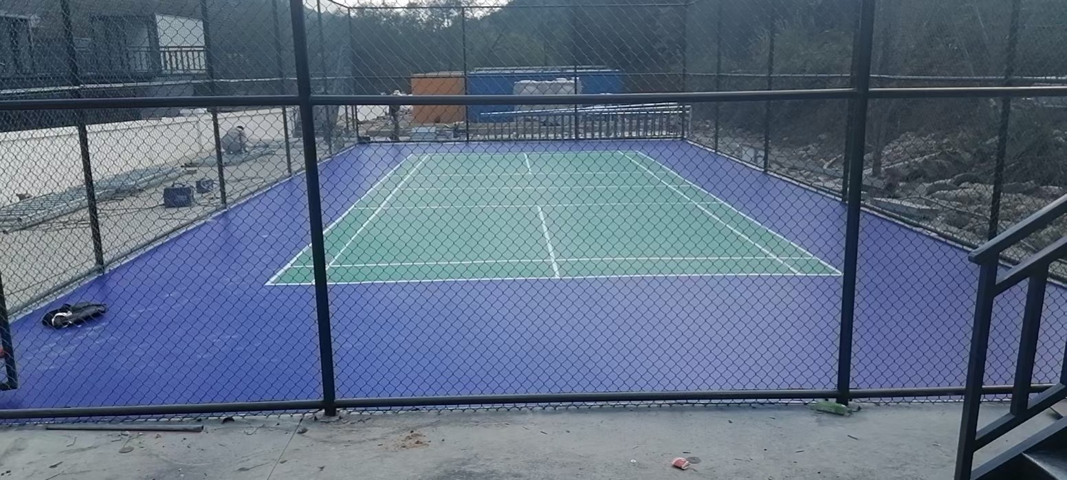 网球场硅pu球场施工工艺及结构